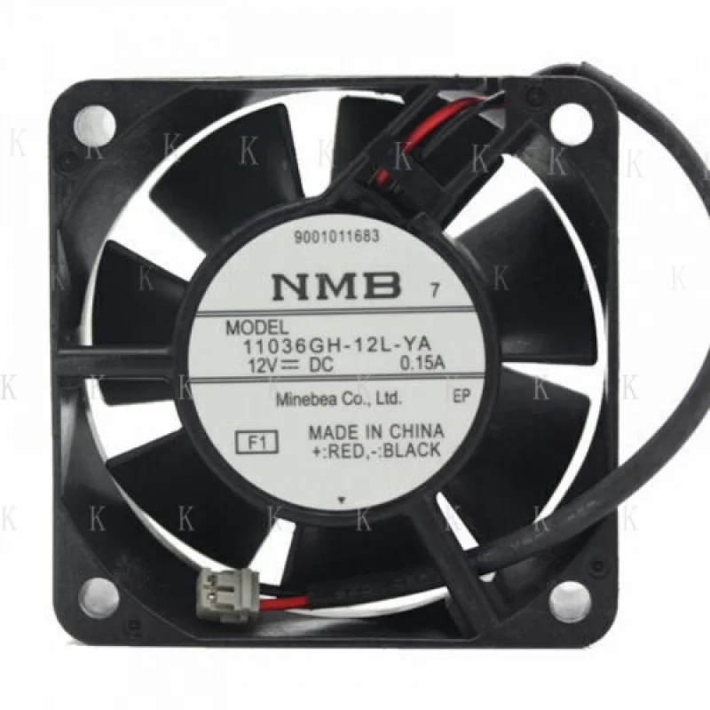 

C FOR 11036GH-12L-YA 6025 12V 0.15A 6CM Two-wire Cooling Fan # A6–27