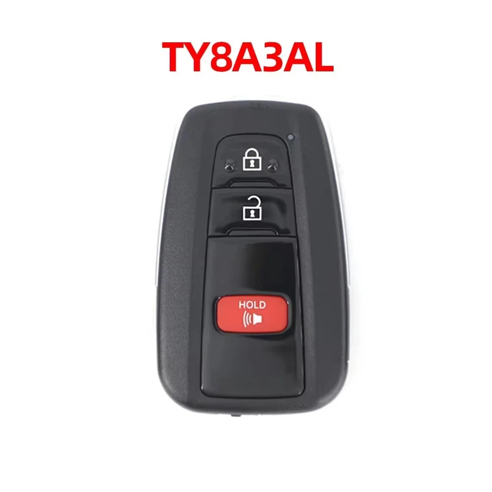 For AUTEL IKEYTY8A3AL TY8A3BL TY8A4AL Universal Smart Remote Key 3 Buttons 315/433 MHz for Toyota for KM100 IM508 IM608