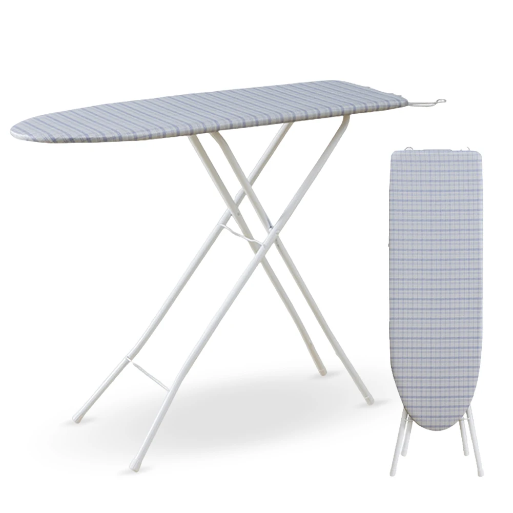 Tabla de planchar plegable de altura ajustable, tabla de planchar con cubierta resistente al calor, tabla de planchar para lavandería del hogar