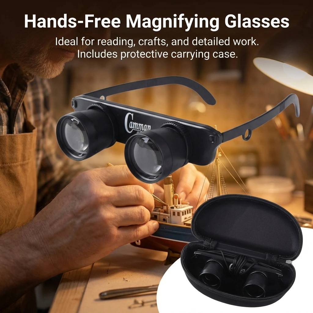 HD Fishing-Telescope Headband Magnifier For Presbyopia And Myopia Outdoor Use