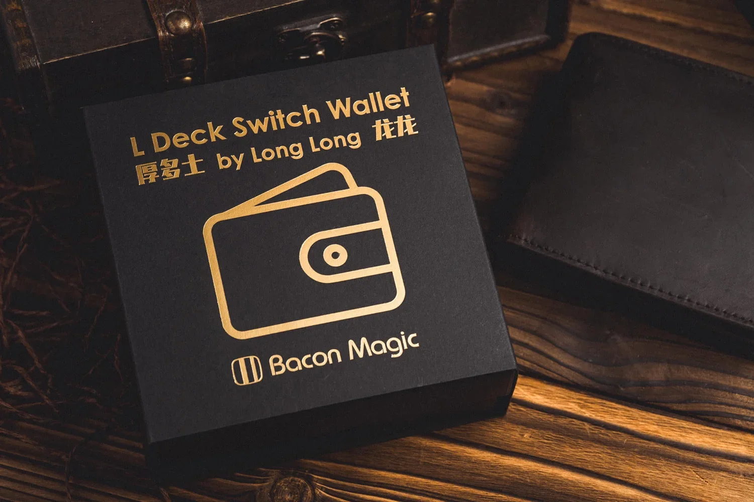 L Deck Switch Wallet By Long Long Card Magic Tricks Gimmicks Close Up Magic Props Magician Magie Accessories Stage Street Bar