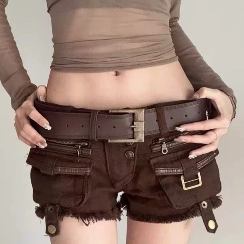 Wide belt for women 2025 new style fashionable and versatile belt, niche accessory belt, retro brown Maillard waist belt