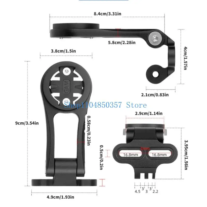 5asd زوايا مرنة تعديل الدراجة جبل الأزياء سبائك الألومنيوم موصلات الدراجة #6