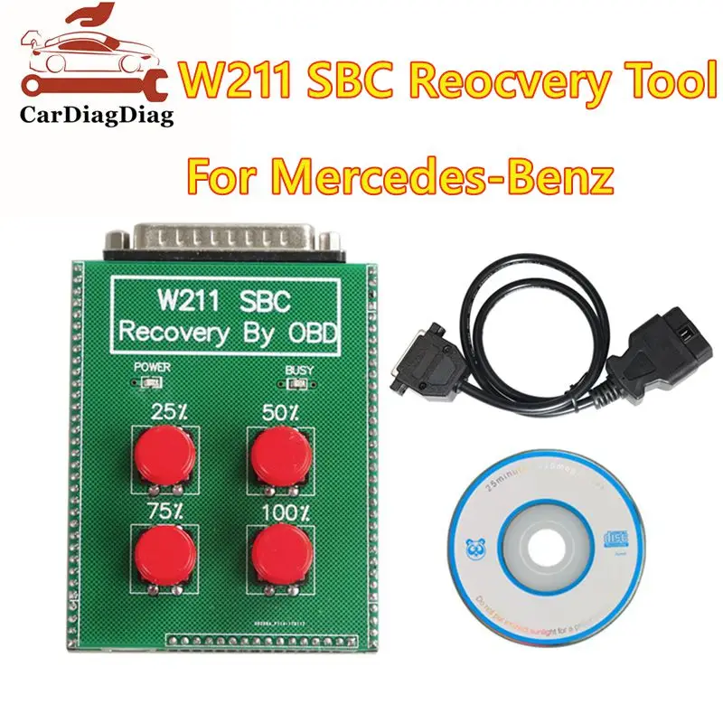 أحدث أداة إعادة ضبط W211 SBC لأداة Reocvery Mercedes-Benz Obd2 C249F SBC ABS W211 R230 أداة إصلاح Obd مباشرة #1