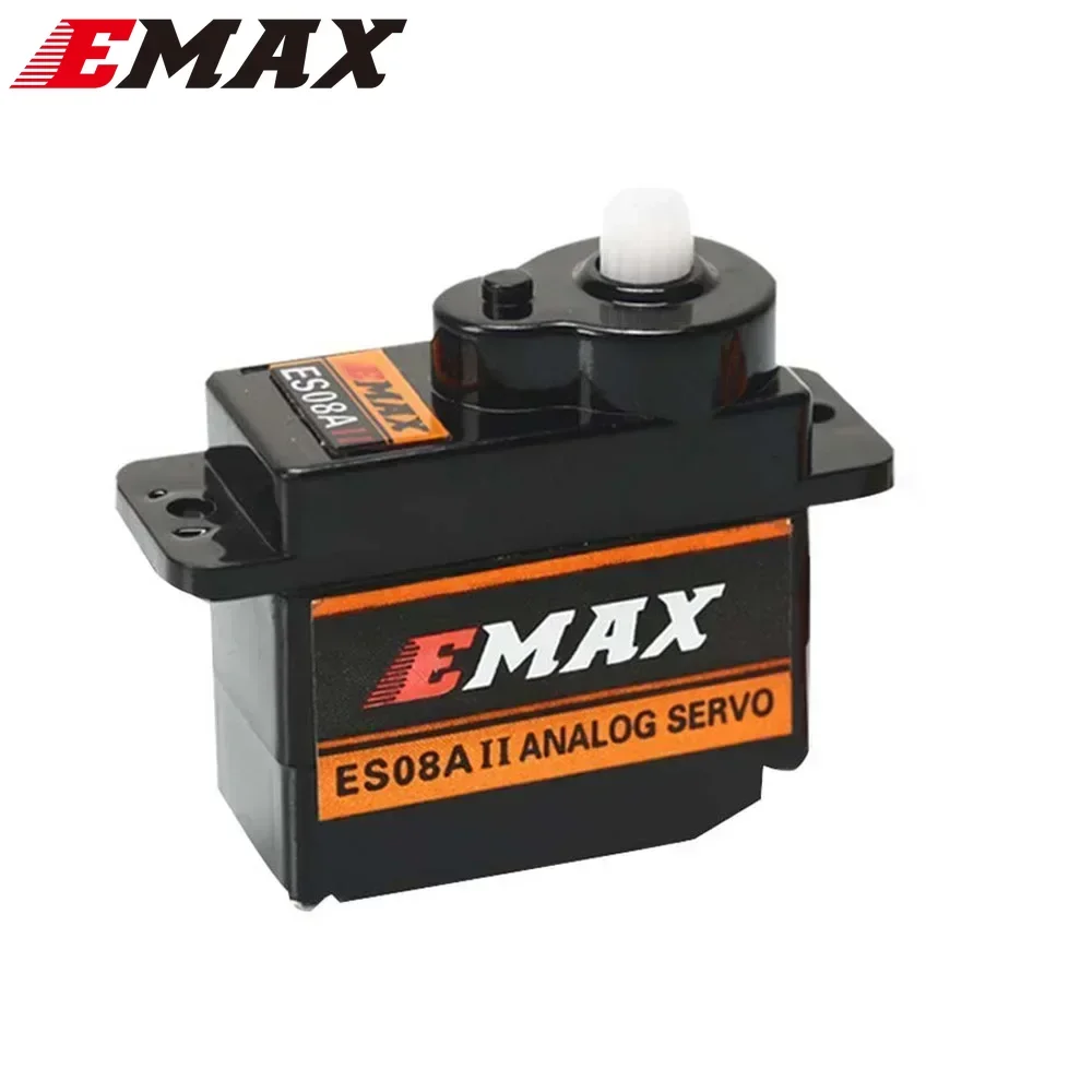 EMAX ES08A II Mini Plastic Gear Analog 9g Servo 1.8kg-sec for RC Models &Robot Fixed Wing Airplane Helicopter