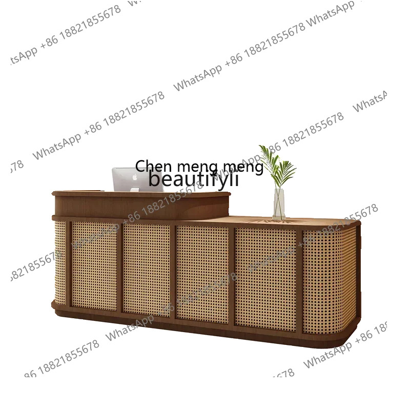 X  RVintage clothing shop checkout page Small shop Jewelry counter B & B Food and beverage shop Wabi-sandy wind rattan front des