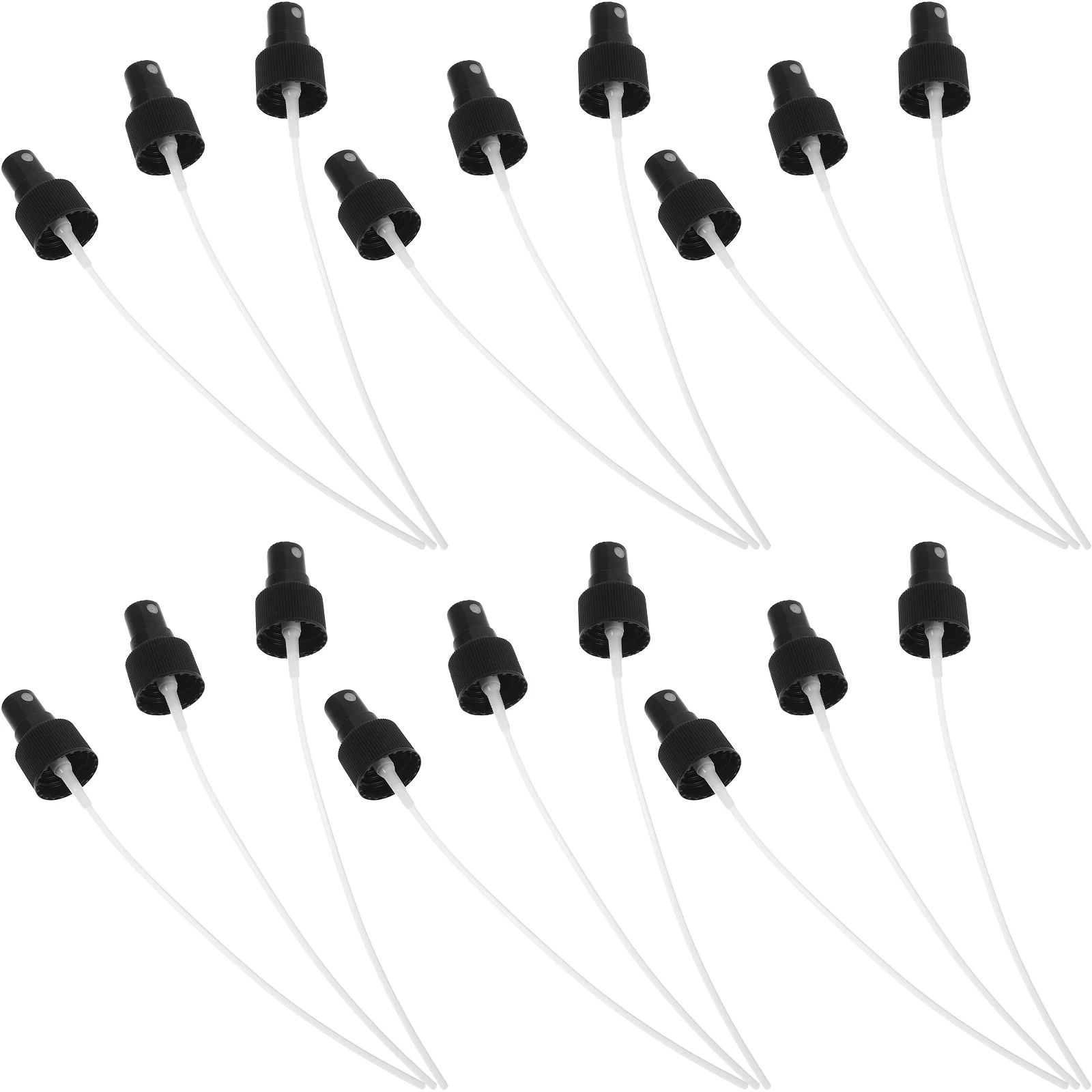 20 piezas tapas de pulverización de repuesto para cabezales de botellas de 24Mm, Mini pulverizador de niebla compacto para el cuidado de la piel, accesorios de pulverizador de niebla portátil