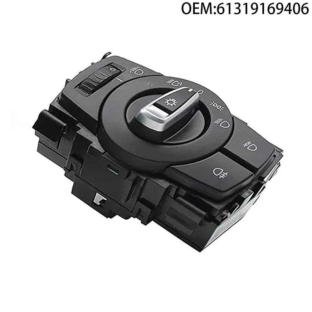 

Автомобильные аксессуары 61319169406 Автоматический переключатель фар Ручка фар Кнопка в сборе для BMW E88 E82 E90 E91 LCI E84 2008 ~ 2012