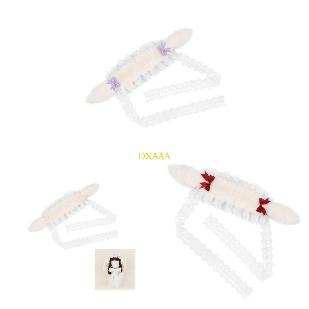 

DXAA Rabbit Anime Headpiece for Party Stage Birthday Cosplay Hairbands Stage Rabbit Ears Headwear Photo Props