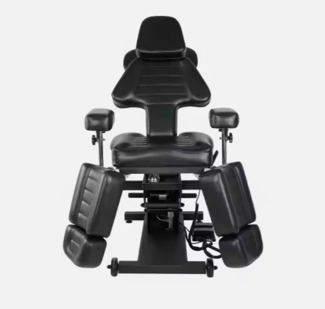 

Modern Two Motors Tattoo Chair Hydraulic Facial Therapy Spa Salon Electric Beauty Bed for Home Living Room Hotel