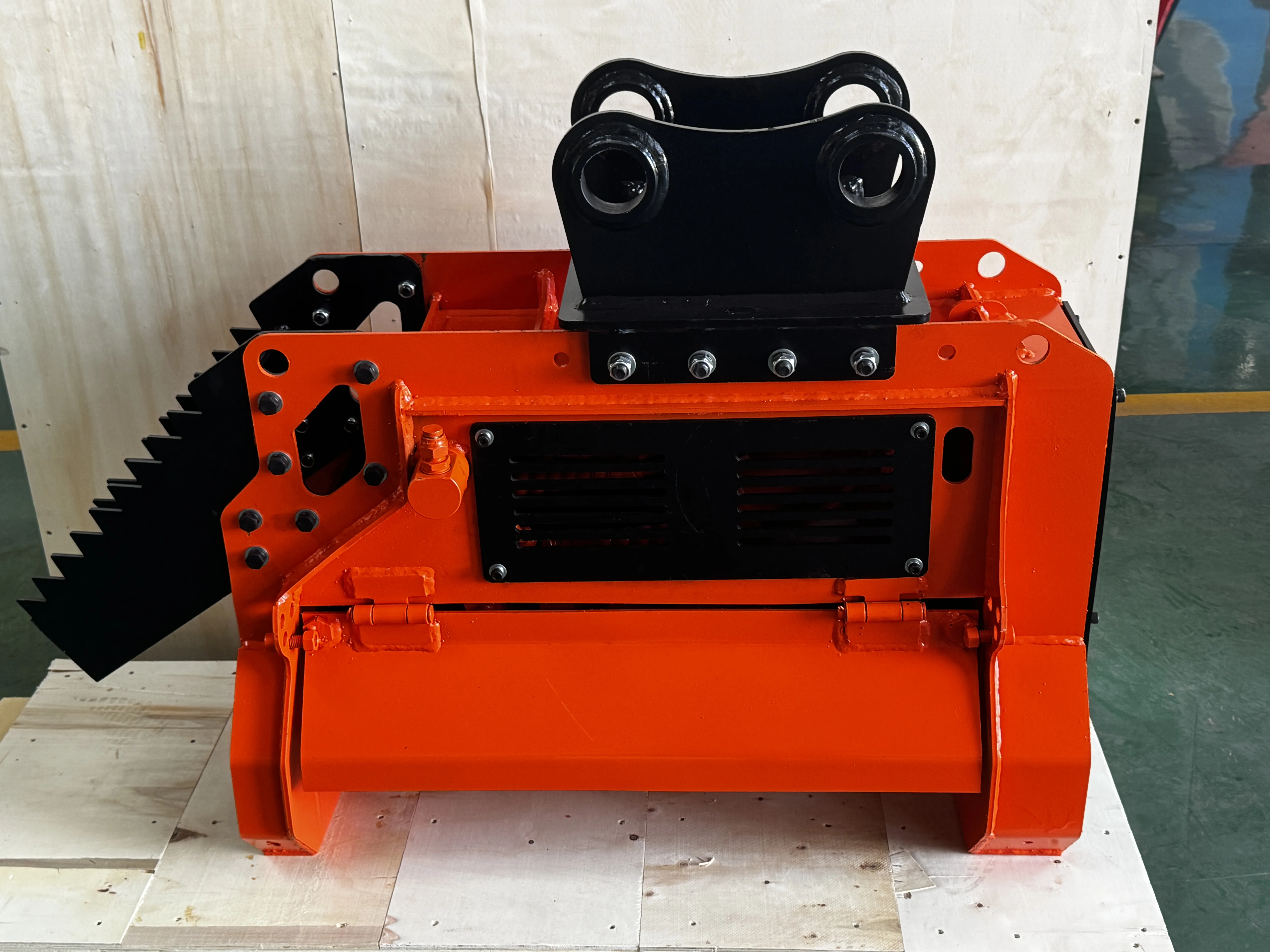 Excavator Mucher Replaceable Cutter Heads Engine Gear for 3-15t Excavators-1 Year Warranty Brush Clearance Landscape Maintenance