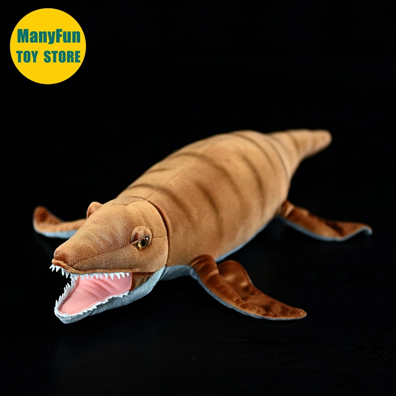 

Kronosaurus Plush Toy Realistic The Krono Plushie Lifelike Plesiosaur Stuffed Animal Ichthyosaur Simulation Doll Gift