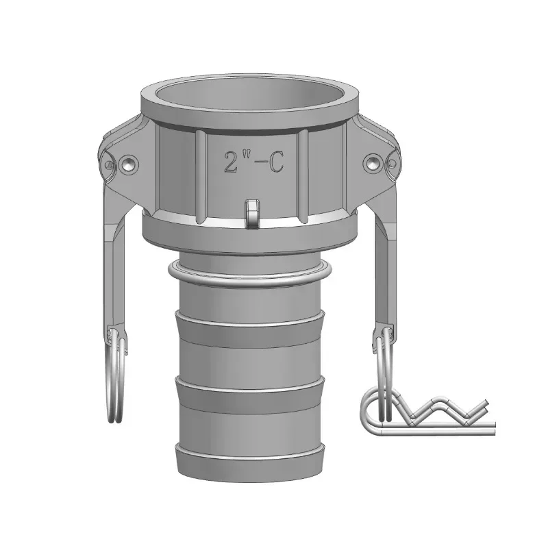 2-1/2 "DN65 Тип C 304, фитинг с канавкой из нержавеющей стали, адаптер с зазубринами, быстроразъемное соединение для домашнего пивоварения