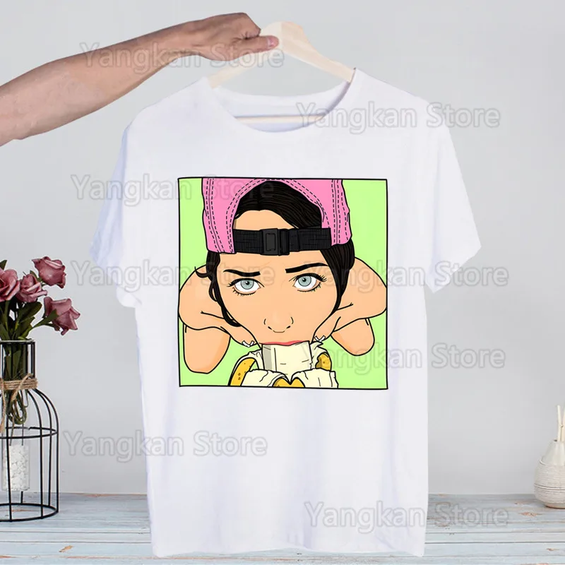 Riley Reid T-Shirt Men Unisex Anime Cartoon Design Men Tee Shirt Homme Summer Tops Short Sleeve Vintage Style