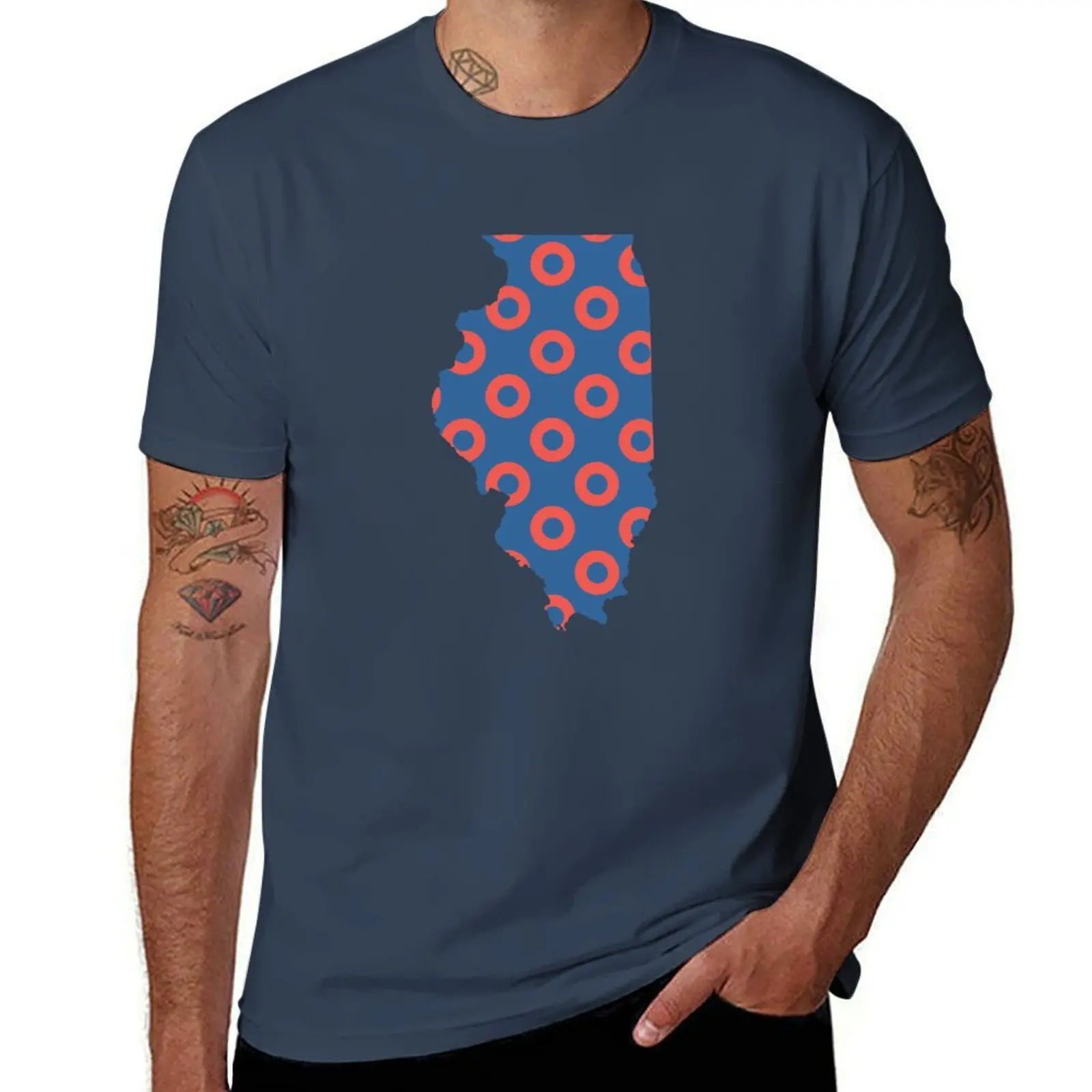 Phish Fishman Donut Illinois Phan Apparel and Accessories T-Shirt football t shirt anime shirt mens t shirt