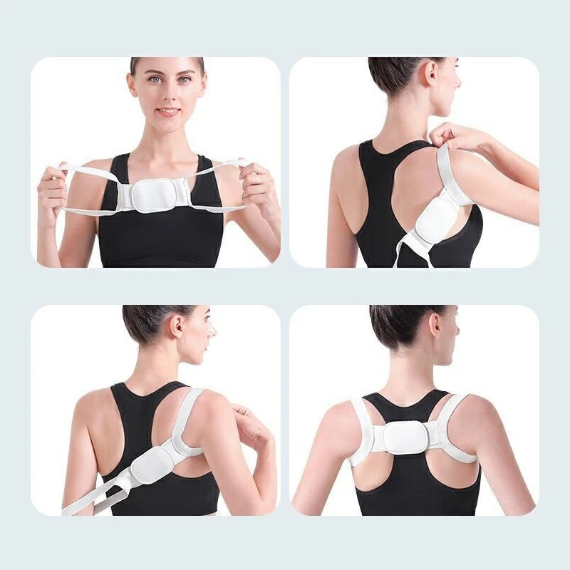 Adjustable Posture Corrector Back Support Shoulder Belt Rectify Straighten Correction Spine Health Postural