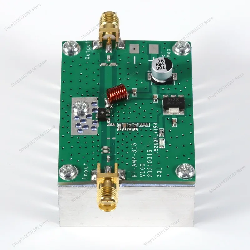 For 315MHz High Frequency Power Amplifier 8W One-way Remote Control Flight Control Extended Range Power Amplifier Module