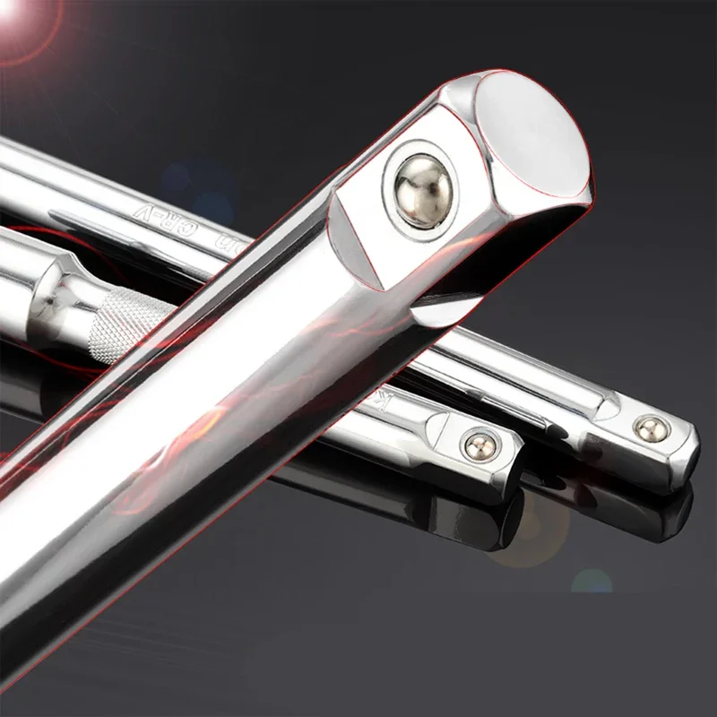 1Pc 3" 6" 10" Long Extension Bar 3/8 Drive Ratchet Socket Extender Hand Adjustment Tool Extension Socket Drive Hand Tool