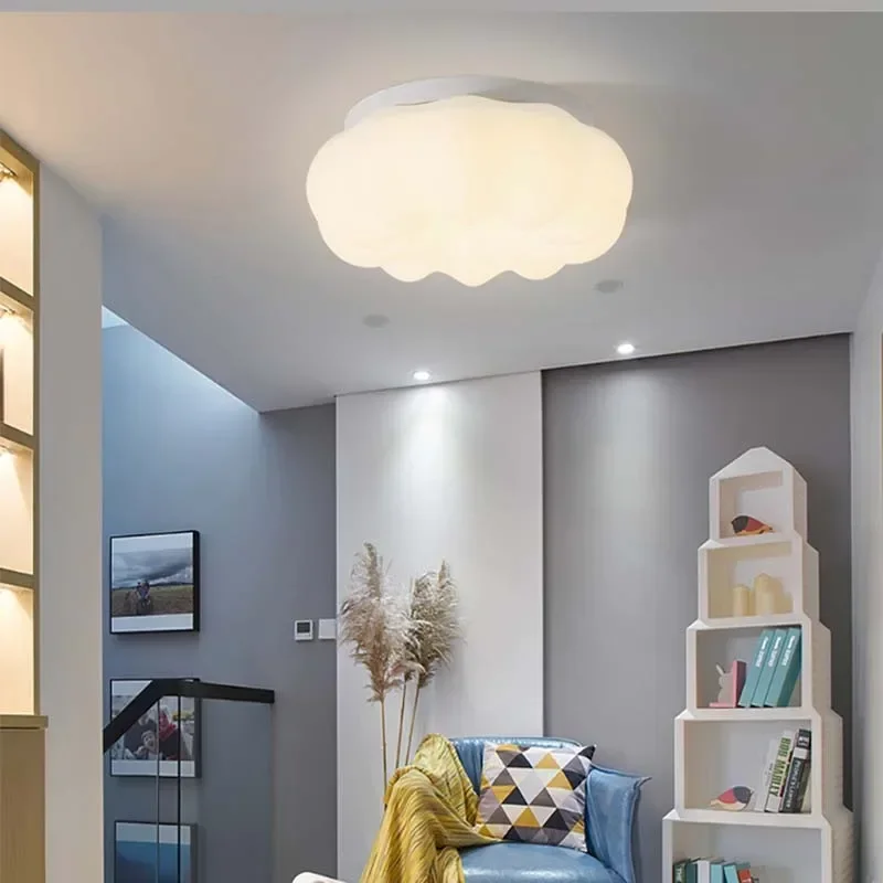 Plafonnier LED d'intérieur au design moderne, luminaire décoratif de plafond, idéal pour un salon, une salle à manger, une chambre à coucher, un balcon ou un couloir