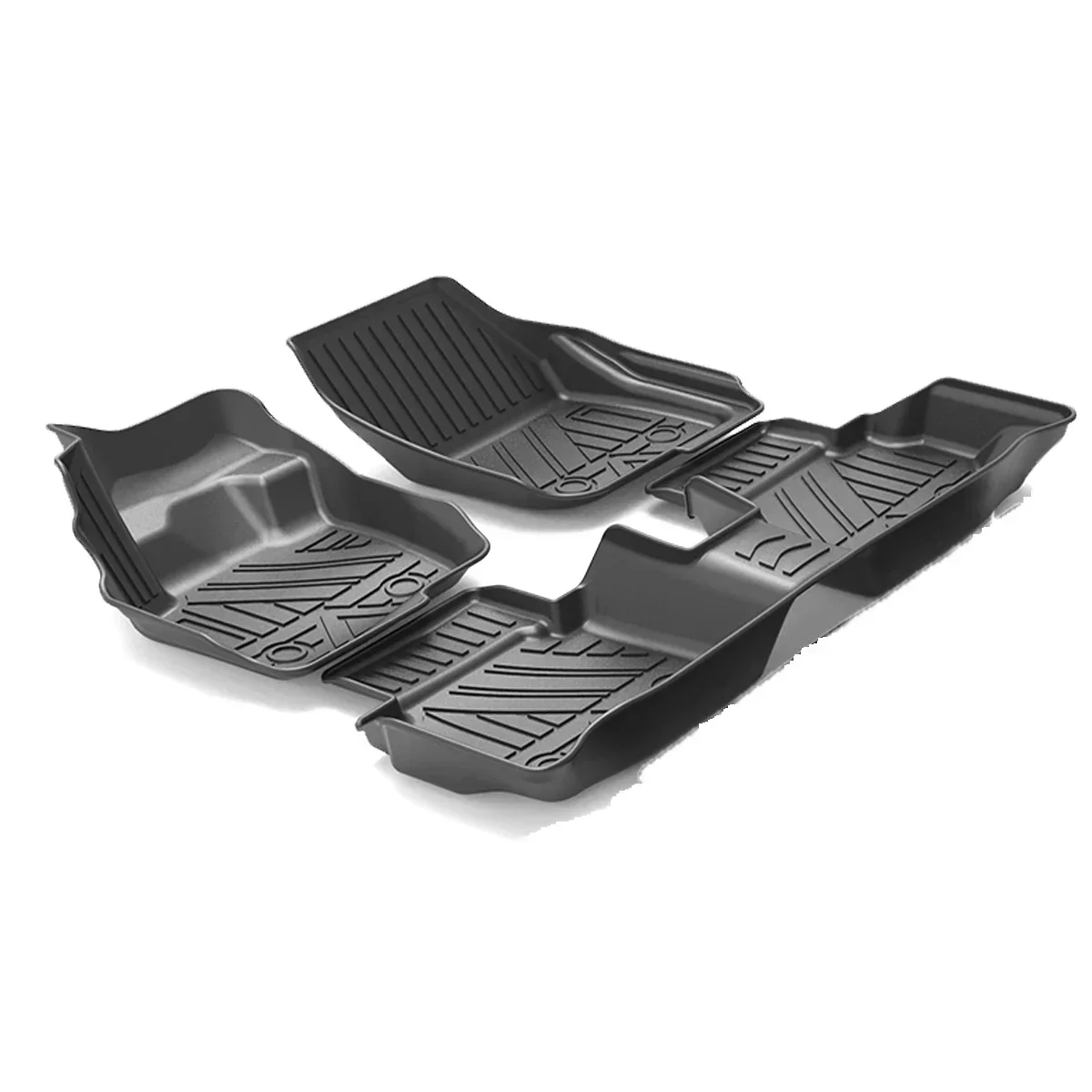 

for Ford Mondeo 2013-2016 Car Floor Mat TPE Rubber Waterproof Non-Slip Fully Surrounded Refit Left Hand Drive Car Accessories