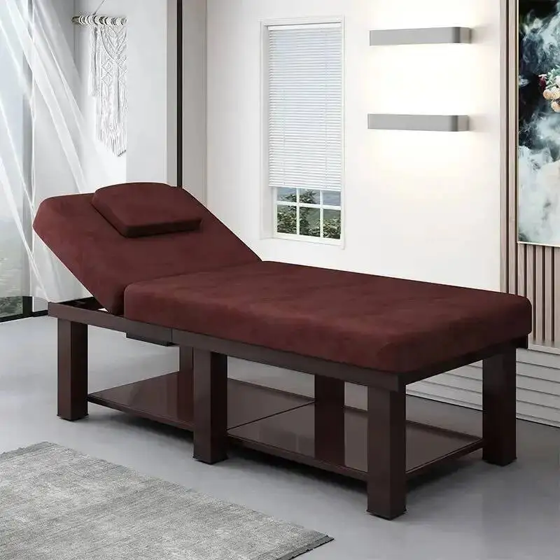 Bed Foldable Mattresses Pedicure Metal Portable Spa Tattoo Massage Chairs Full Body Camastro Plegable Salon Furniture MQ50MB