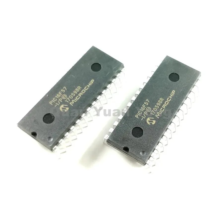 10 unids/lote PIC16F57-I/P DIP PIC16F57 16F57 16F57-I/P