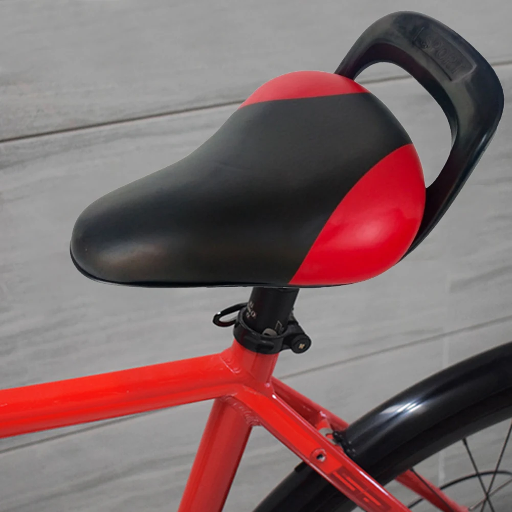 Kids Bicycle Cushion Comfortable Bicycle Children Seat Bench with Armrests Waterproof Non-slip Bike Accessories Parts
