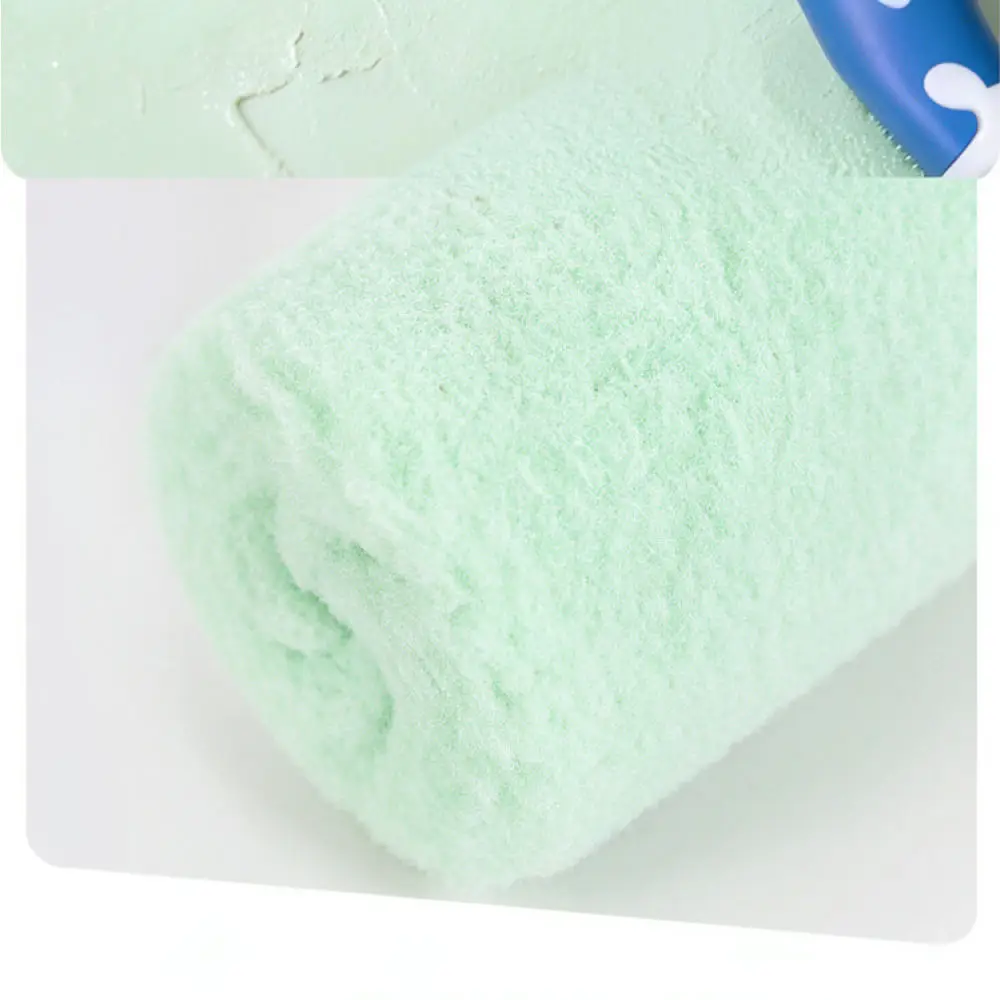 Lambskin Paint Roller Brush Set Wall Painting Applicator Latex Coating Tool Professional Finish Durable Handle Supply