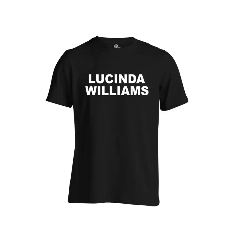 لوسندا ويليامز تي شيرت أمريكانا الشعبية البلد هارتلاند روك المغني