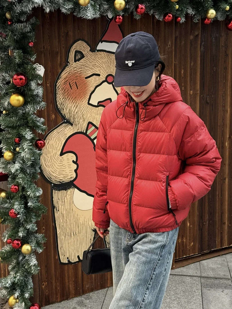 

Двухцветная модная женская легкая куртка из гусиного пуха с капюшоном, повседневная, стандартного кроя, теплая верхняя одежда