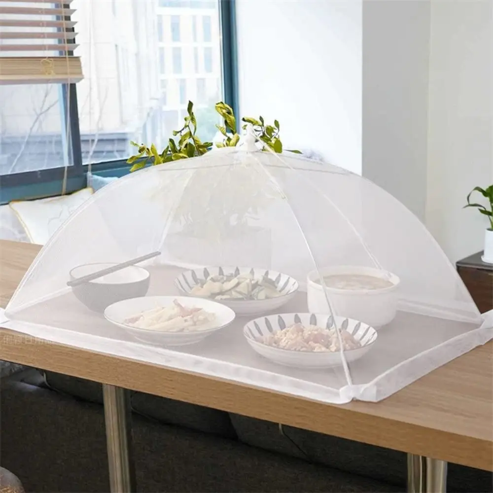 Durable Foldable Food Covers Breathable Dustproof Dining Table Mesh Cover Anti Fly Mosquito Fruit Picnic Protect Net