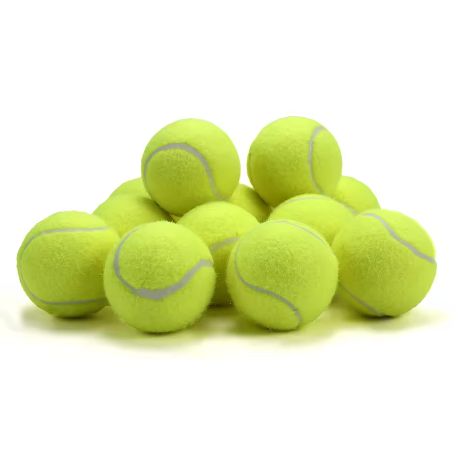 AMA Tennis Balls,12-Pack Advanced Training Tennis Balls for Beginner, Pet Dog practice Tennis Balls with Mesh Bag for Easy Carry