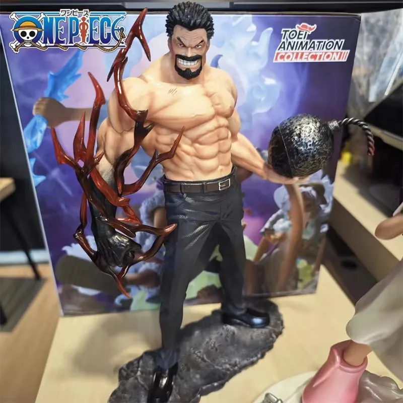 26 cm Anime une pièce figurines singe D Garp Posture debout GK Sculpture scène Action Figurine PVC ornement jouet cadeau modèle décor