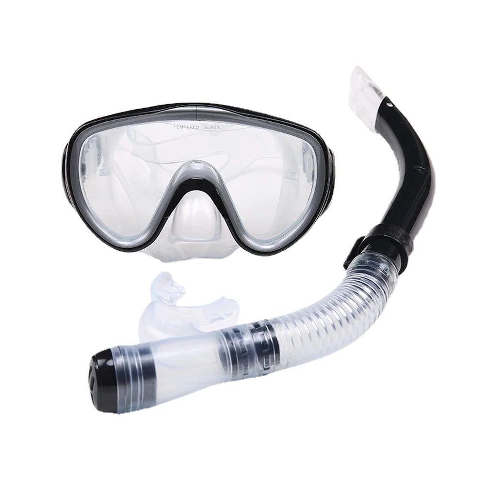 

Snorkeling Diving Scuba Set for Kids, Anti-Fog Coated Glass, Silicone Mouth Piece, Purge Valve, Anti-Splash, Junior, Youth