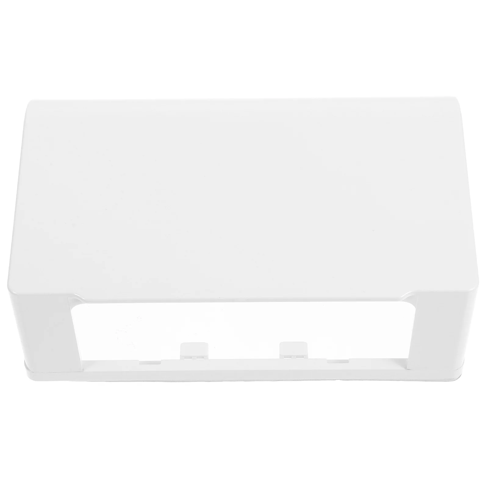 

1pc Double Waterproof Box 86 Series Thickened Cover Splash Proof Home Bathroom Socket Protector White Easy Installation Socket