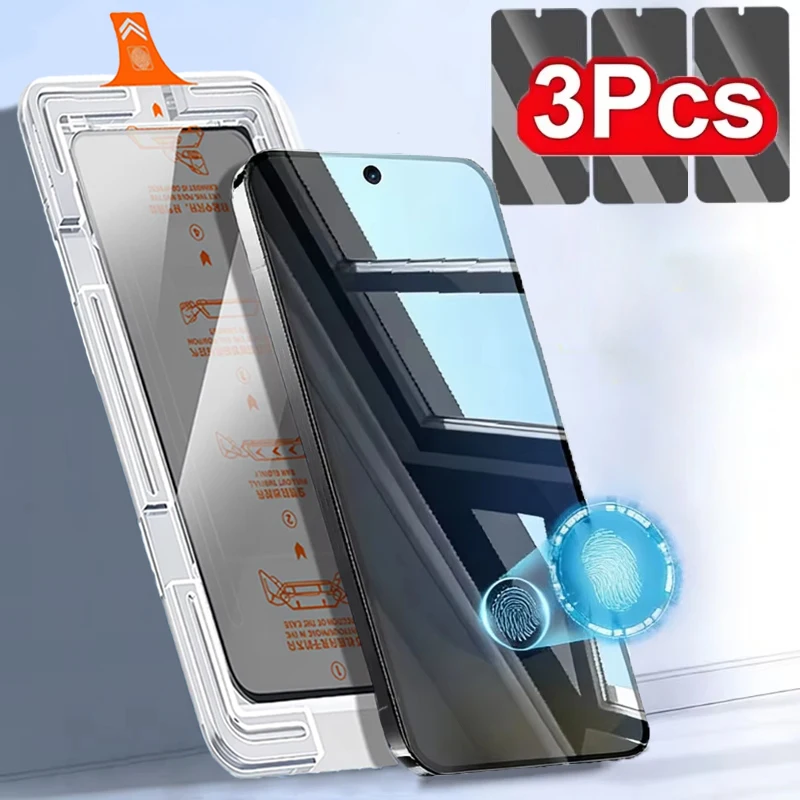

3PCS Easy Install Screen Protector For Xiaomi Poco X8 Pro X8 Pro Max F8 Pro F8 Ultra Privacy Anti Spy Tempered Glass Film