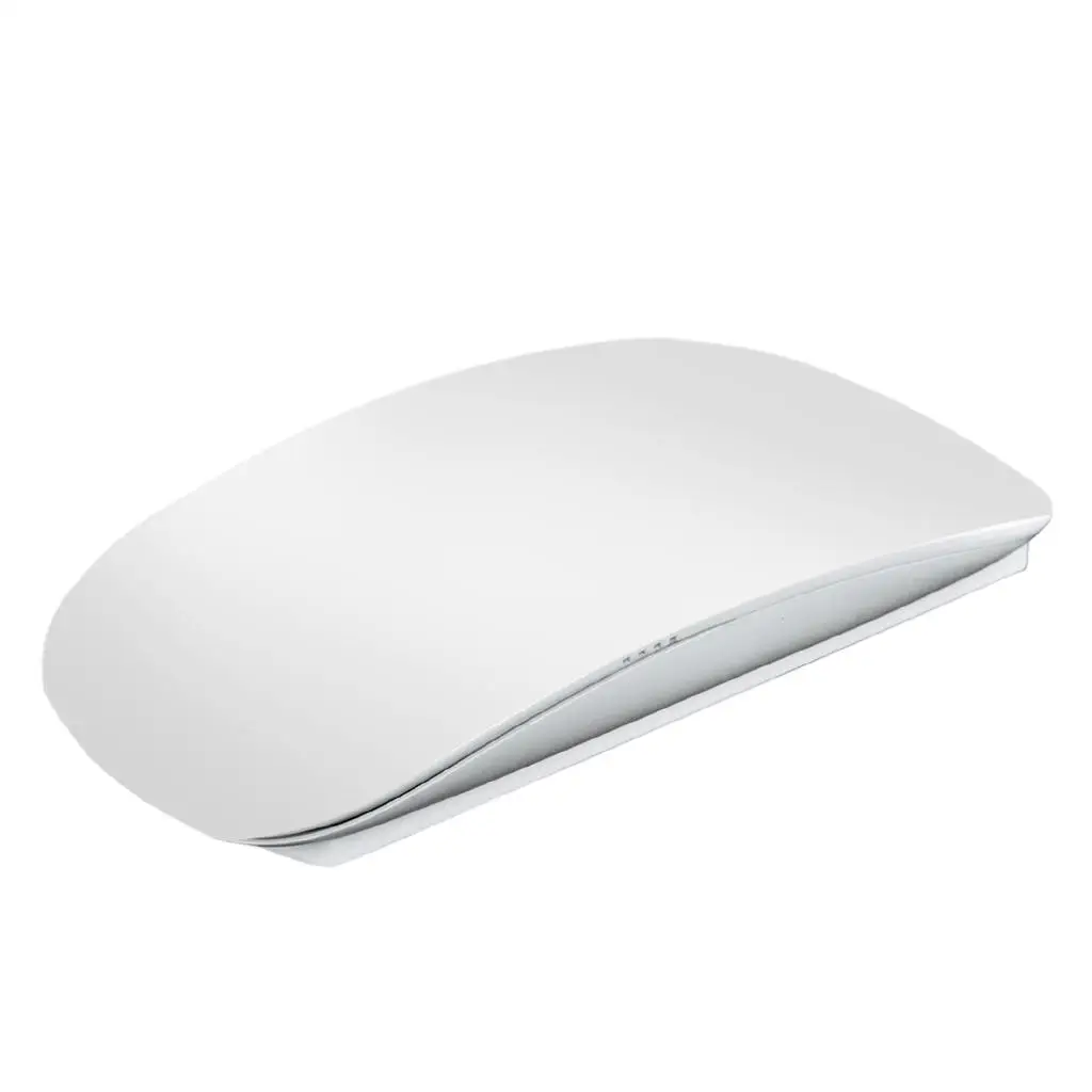 Universal Wireless Mouse for Laptop PC Tablet Rechargeable Slim Design Cordless Mouse with USB Receiver Portable Travel