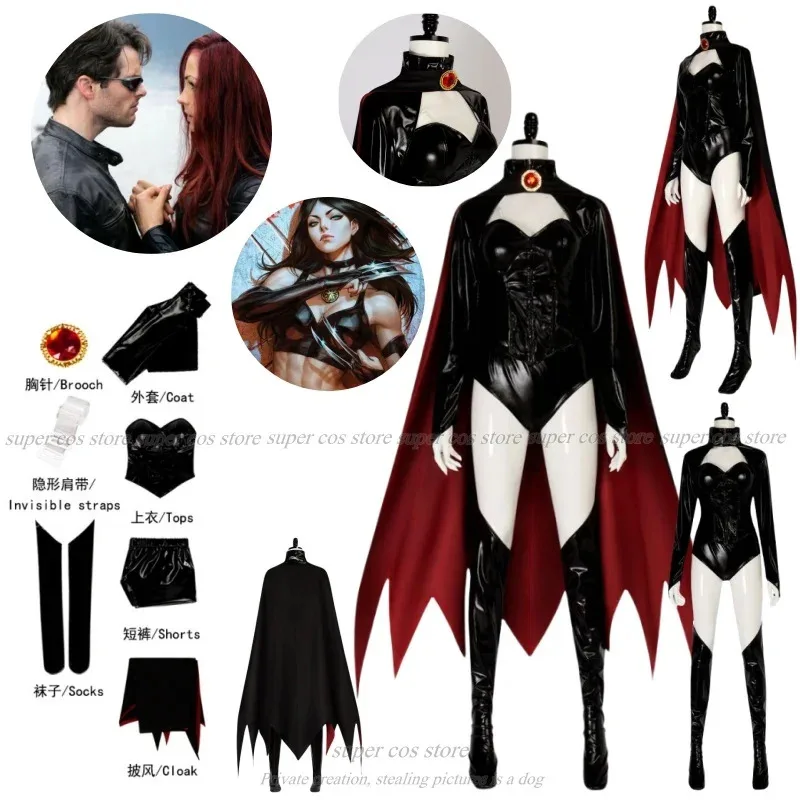 

LQAdult Madely Cosplay Pryor Cos Storm Costume Outfits Halloween Carnival Suit X-Men Fantasia Role Play Outfits demon slayer