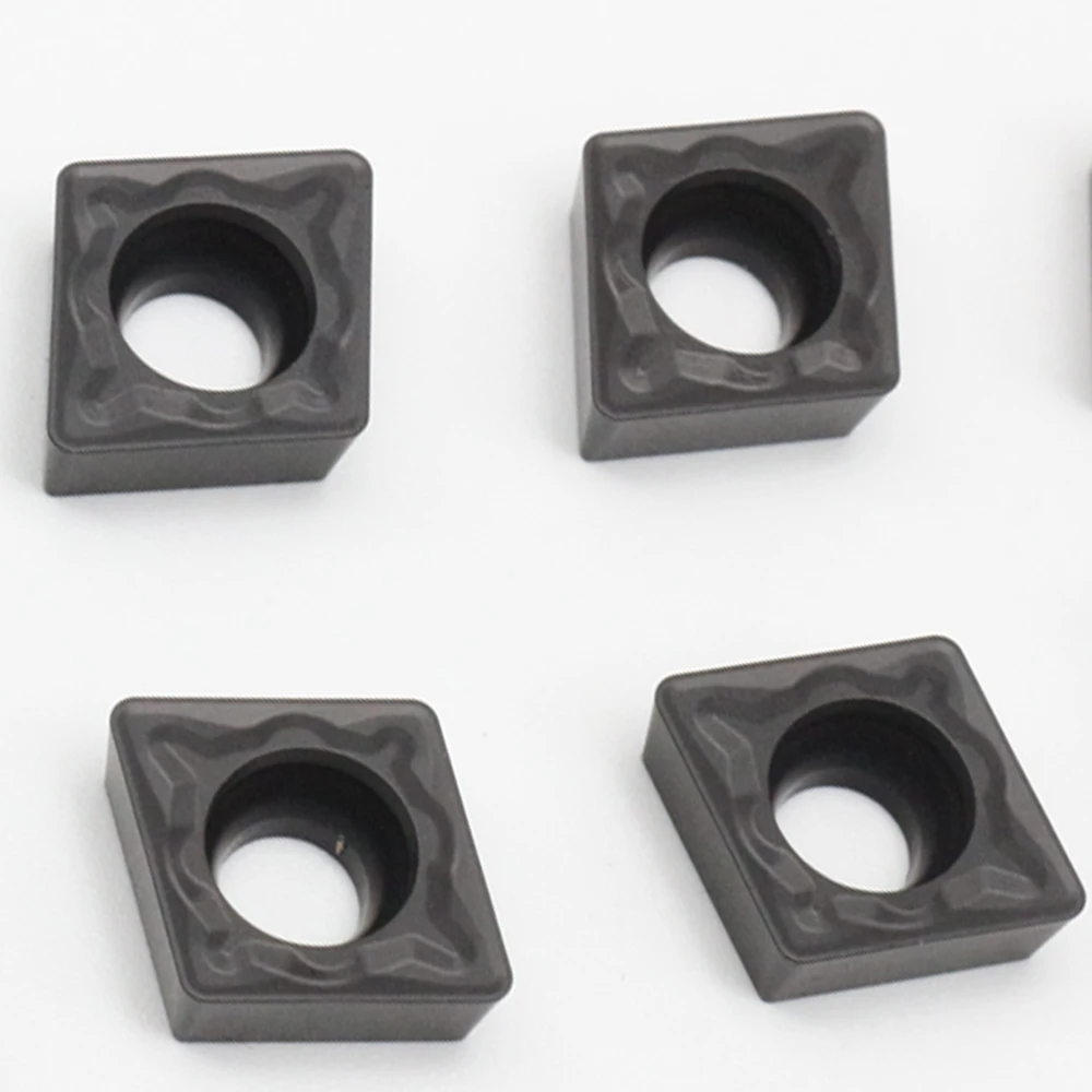 10PCS CCMT09T308-TR-1 KC3115D High Quality Carbide Inserts External Turning Tool Machining Cast Iron CNC Lathe Tools