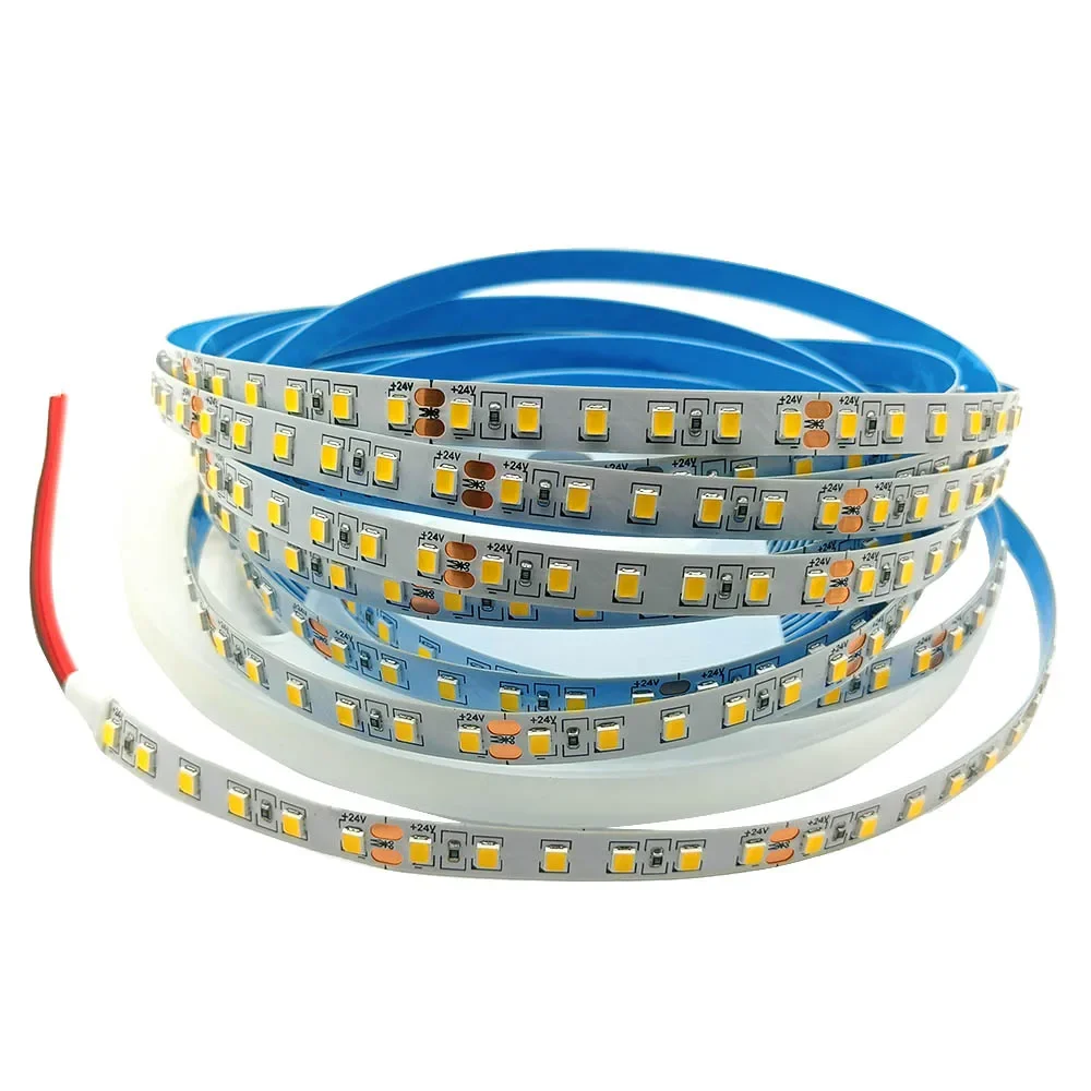 5M 600LEDs LED Strip 2835 DC12V 24V 120LEDs/M Home Red Ice Blue Green Yellow Pink Flexible And Cuttable Soft Lamp Bar