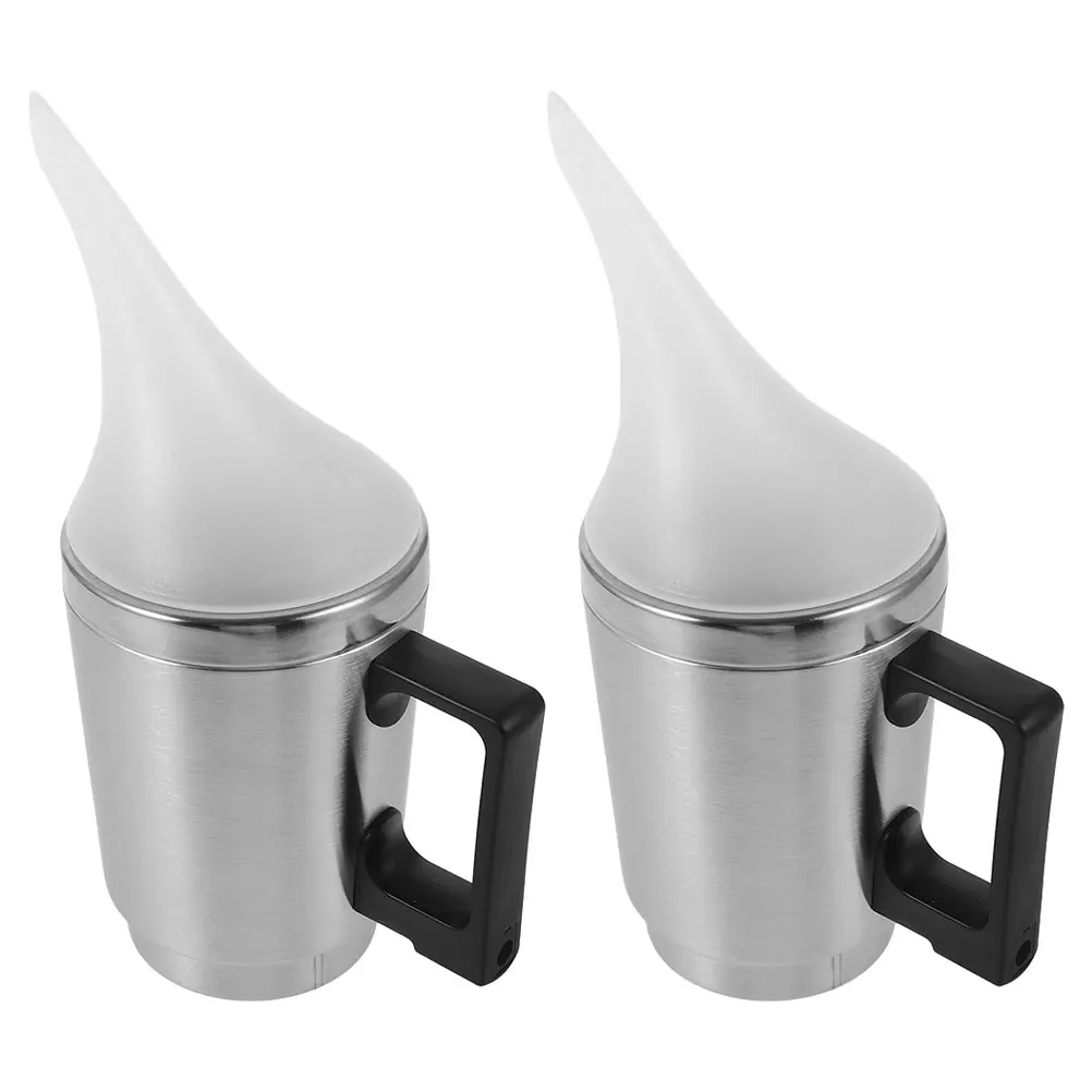 

2pcs Headlight Fog Cup Restoration Kit Car Repair Stainless Steel Lens Professional Tools Heater Glass Polisher Car Headlight
