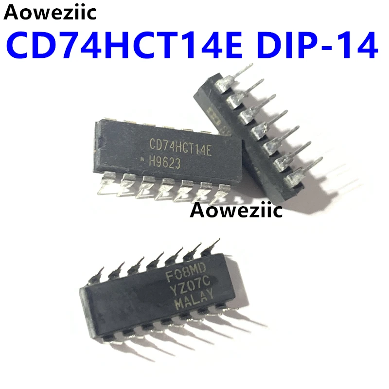 Cd74hct14e Dip-14 74hct14 In-Line Zes-Fase Reverse Schmidt-Trigger Is Nieuw En Origineel