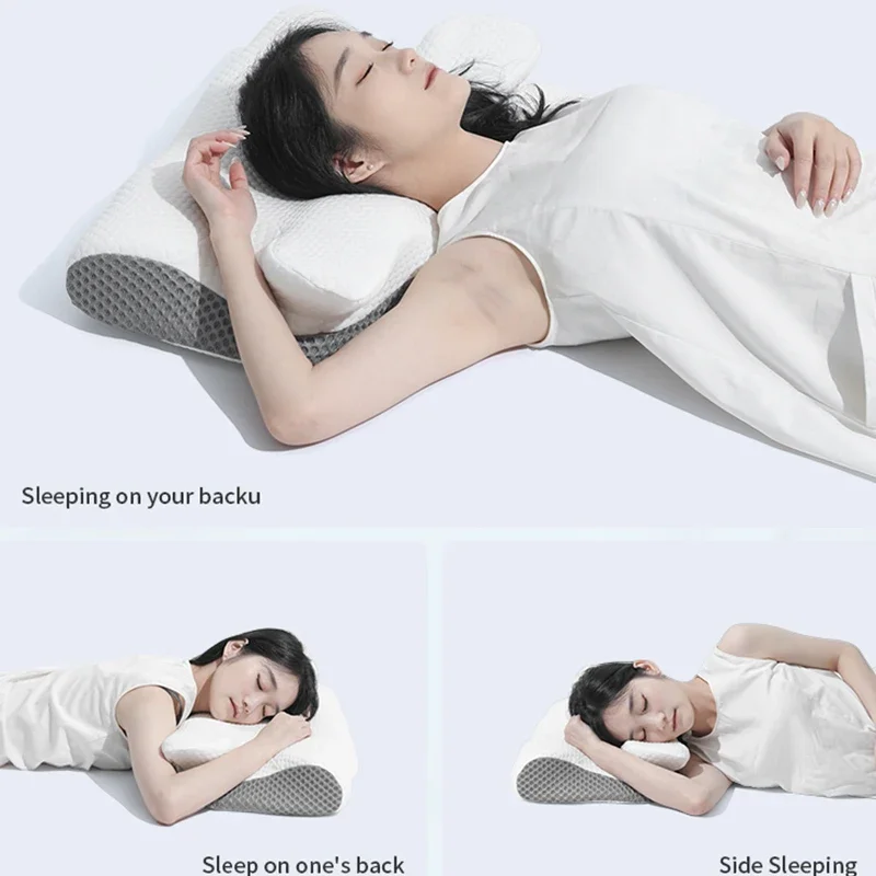 

Arrival Patented Folding Neck Shape Memory Foam Anti Snore Sleep Bed Pillow