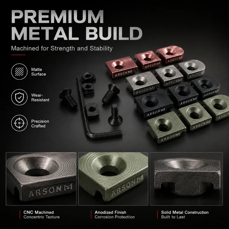 Four Color Optional Alloy Cable Holding Block Anti-corrosion Anodizing Treatment Hobby DIY Project Wire Installation Fittings