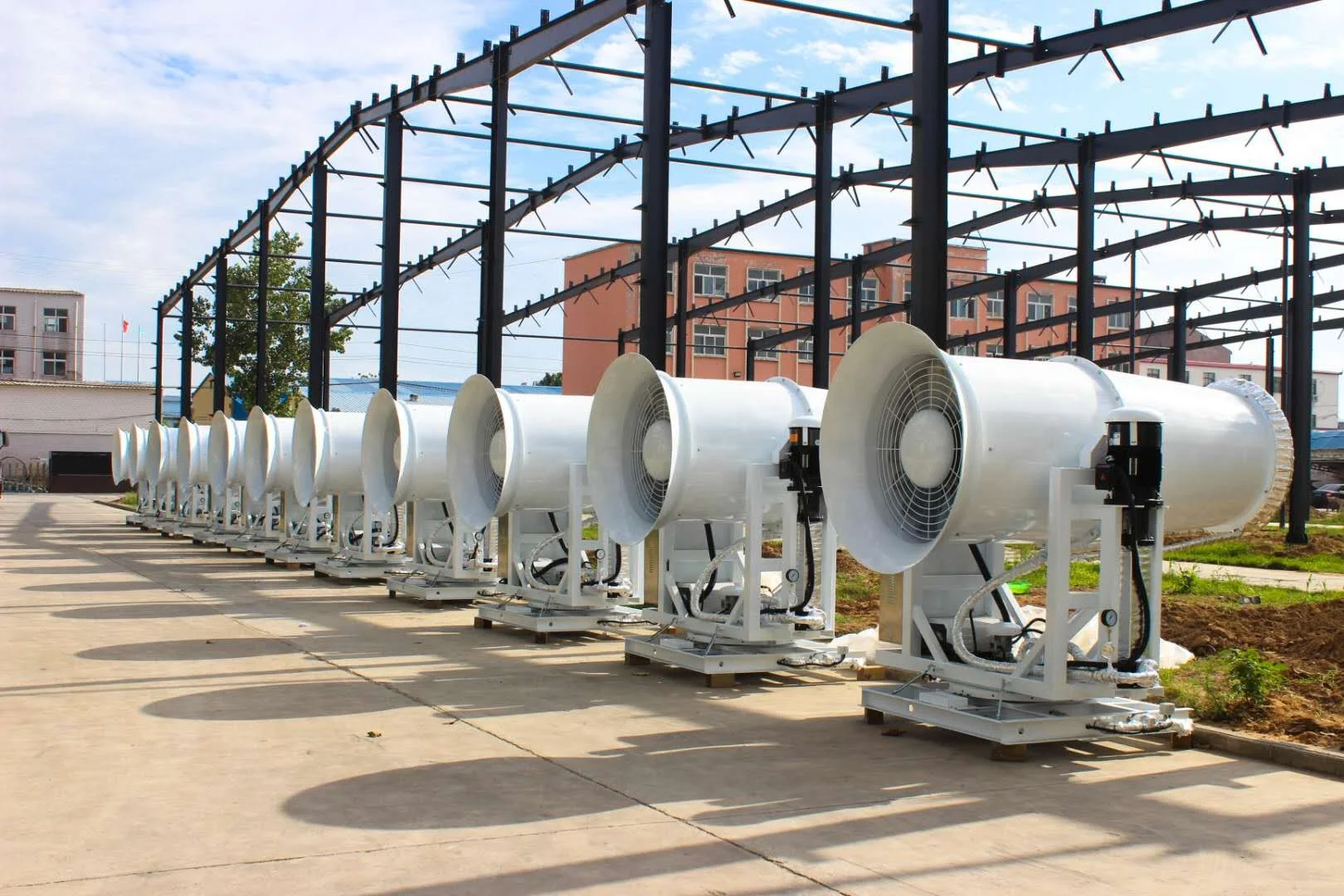 360 Degree Rotation Gas Disposal Machinery-Easy Operation Fog Sprayer Cannon For Urban Dust Removal