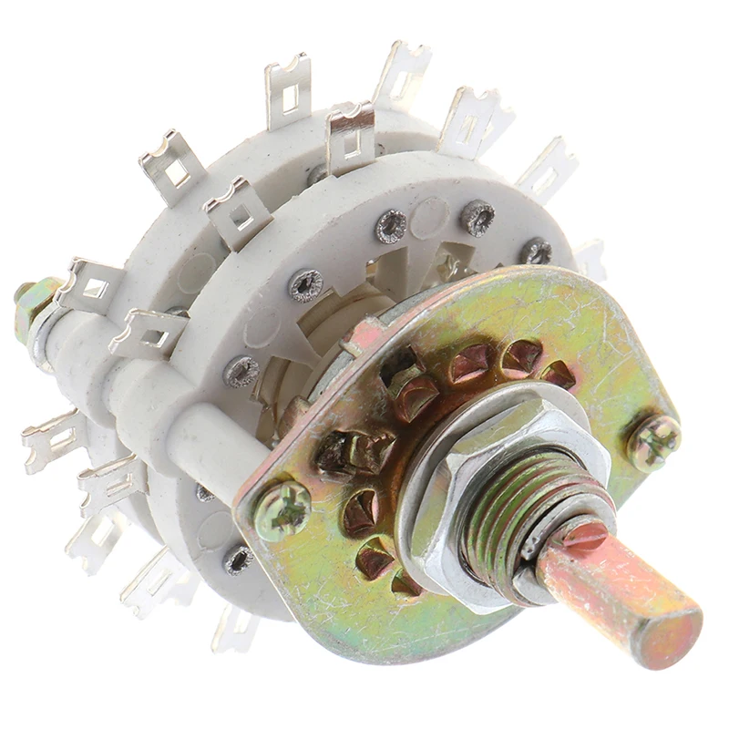 New! 2P11T 2 Pole 11 Position Dual Deck Band Channael Rotary Switch