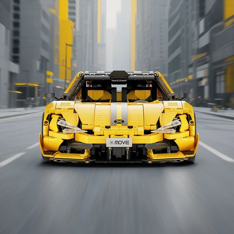 2200 STKS Racewagen Bouwstenen Set, Super Sport Model Kit, Collectible Voertuig Montage Speelgoed voor Kinderen Volwassenen, Gift Jongen Meisje