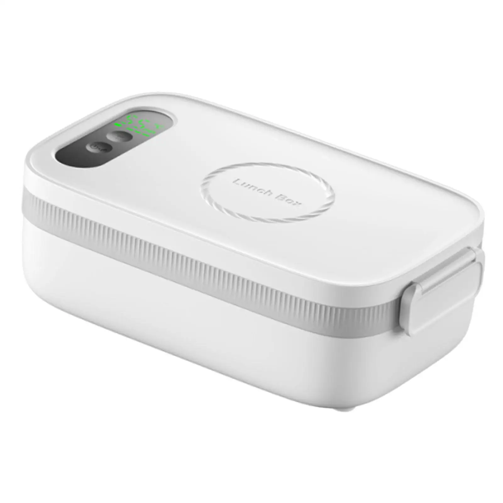 

Heated Lunch Box Meal Container Removable Stainless Steel Liner with Lids Portable 1000 ml Rectangle Picnic Box for Work