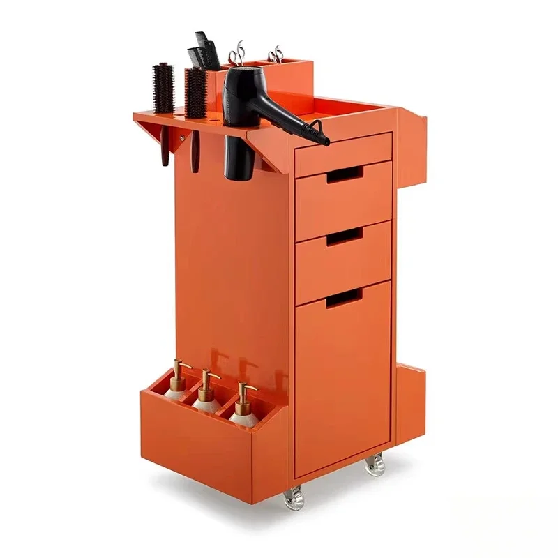 

New multi-functional barber shop tool cabinet hair salon special hair product storage cabinet