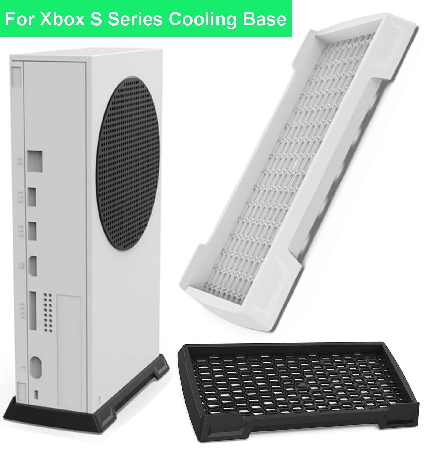 Verticale Stand Met Ingebouwde Ventilatieopeningen Game Console Houder Station Koeling Base Voor Xbox S Serie Xbox Game accessoires